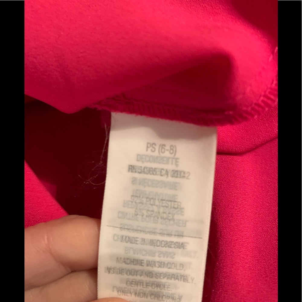 | Like New | Petite Small Women’s Pink  Blouse | - Picture 8 of 8